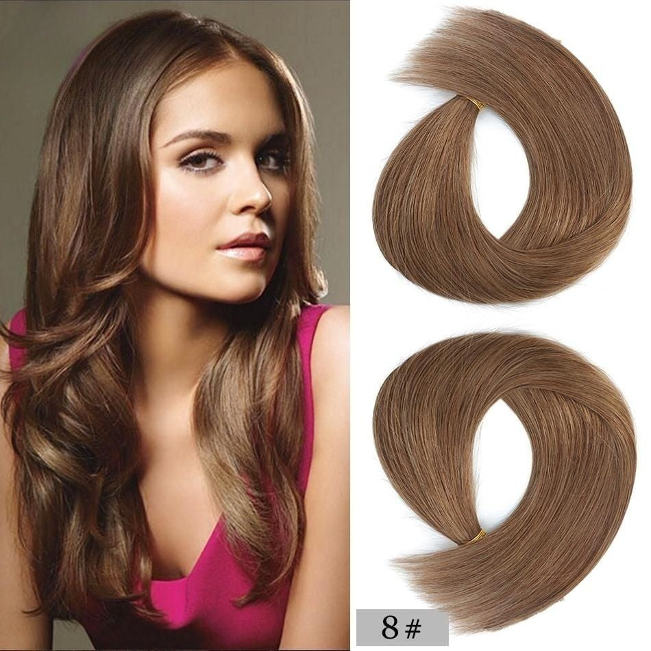 100% Human Remy Hair Extension Hand Tied Weft