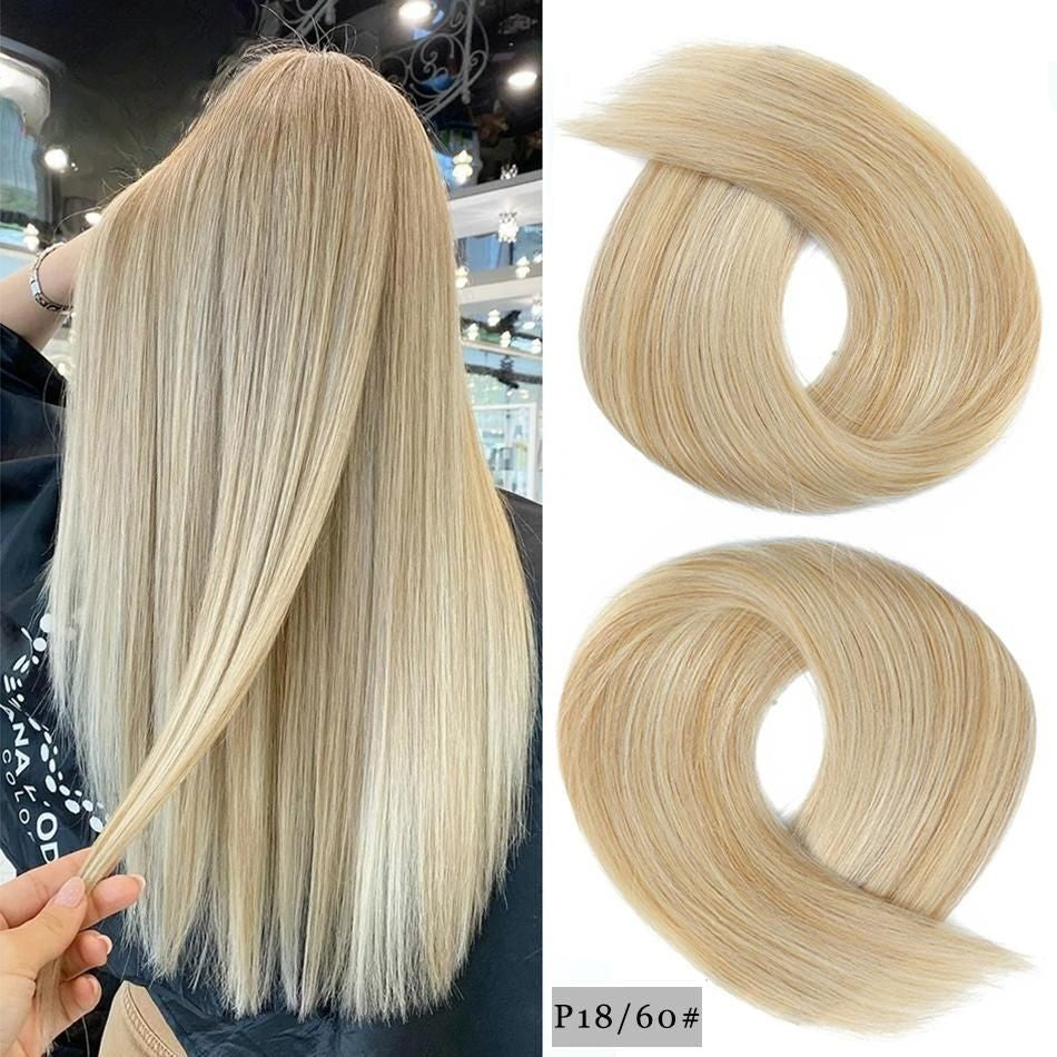 100% Human Remy Hair Extension Hand Tied Weft