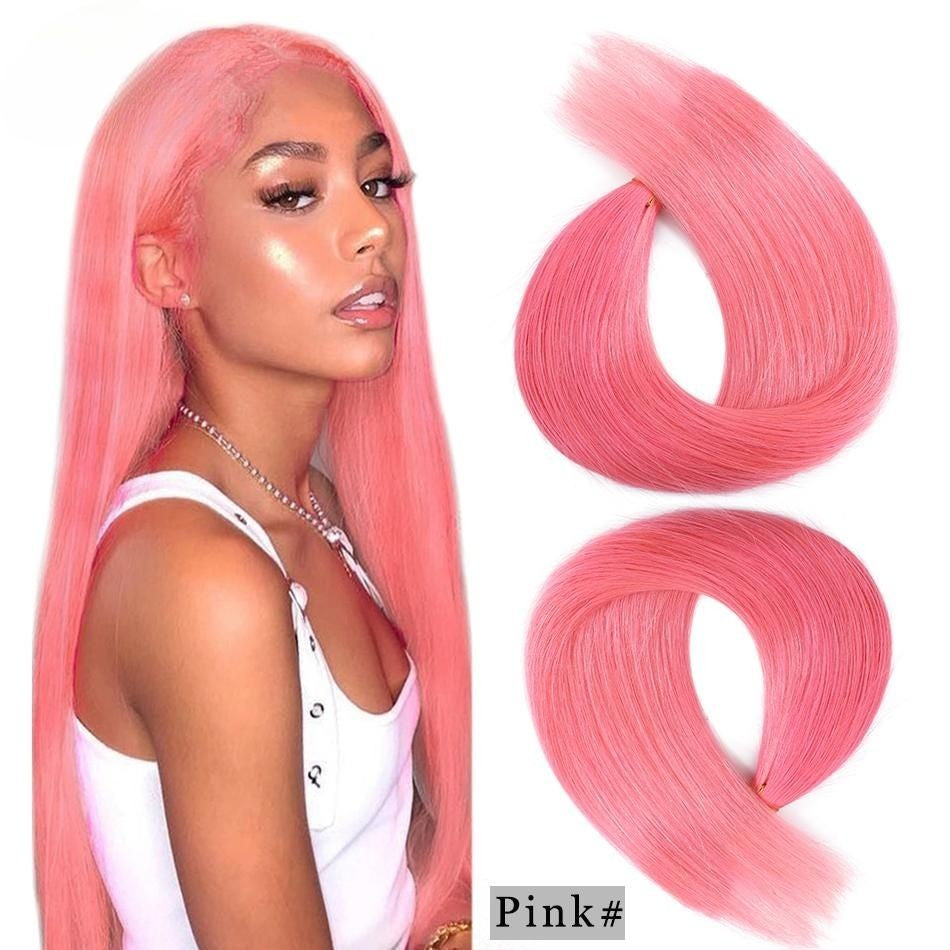 100% Human Remy Hair Extension Hand Tied Weft